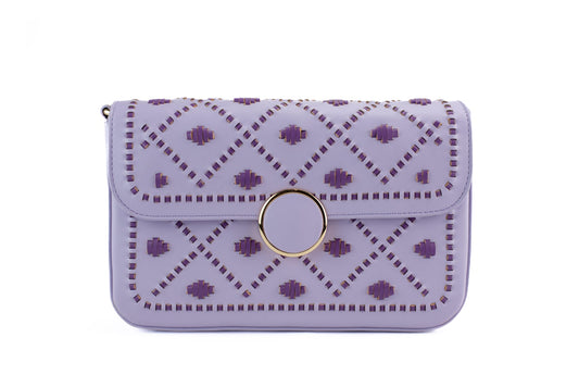 Coming Soon - Bahli - Weaved Handbag - Mauve